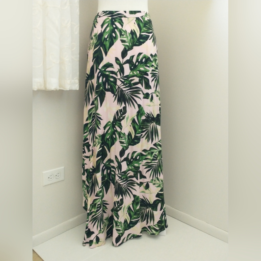 New Lush tropical high low wrap skirt L - Picture 5 of 7